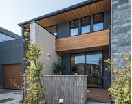 外と内をつなげるリビングテラス