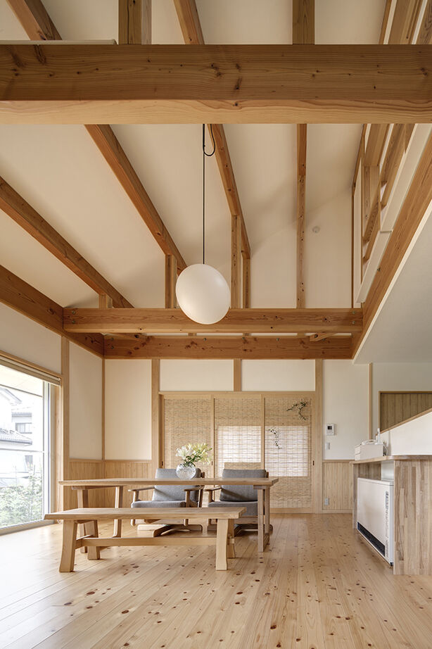 【埼玉/30坪台/間取り図/平屋】地元で育った木で築く、強く美しい家。暮らすほどに趣深まる和の平屋