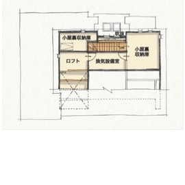 小屋裏