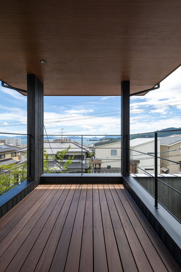 ベランダ,屋根