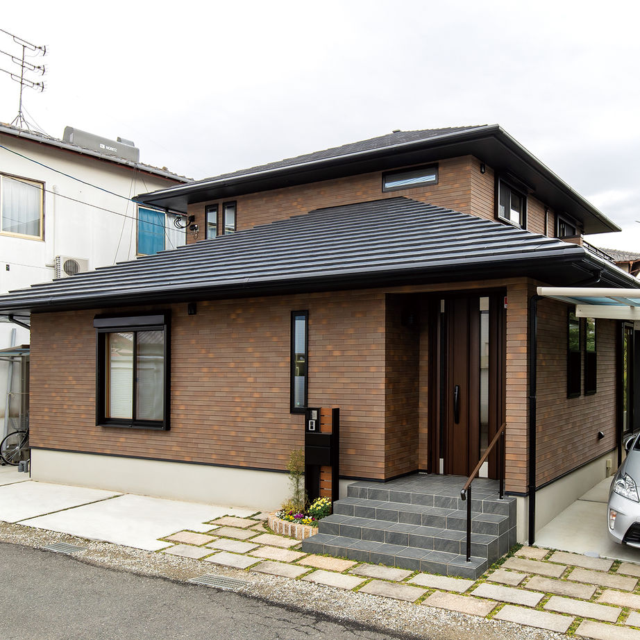 屋根,モダン,シック