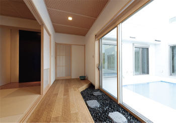 天井,床,オーク