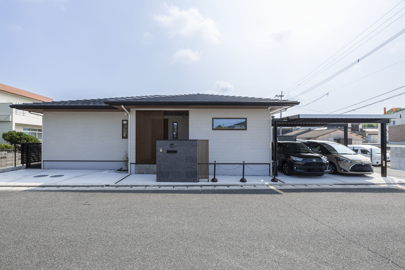 【夫婦のこだわりが満載。】上質なデザインと機能を両立させた平屋