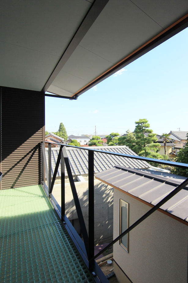 ベランダ,坪庭