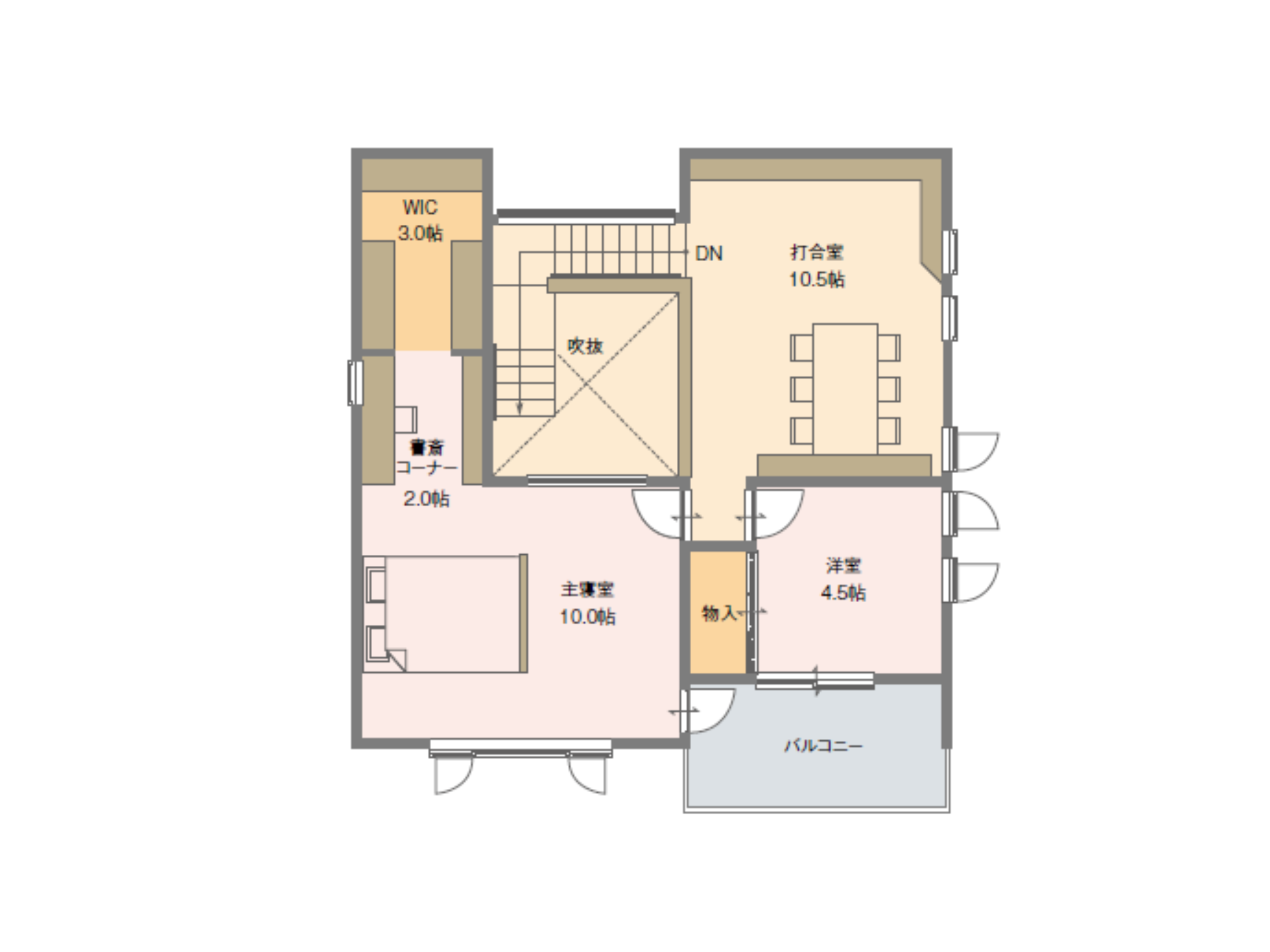 2階建て　1階