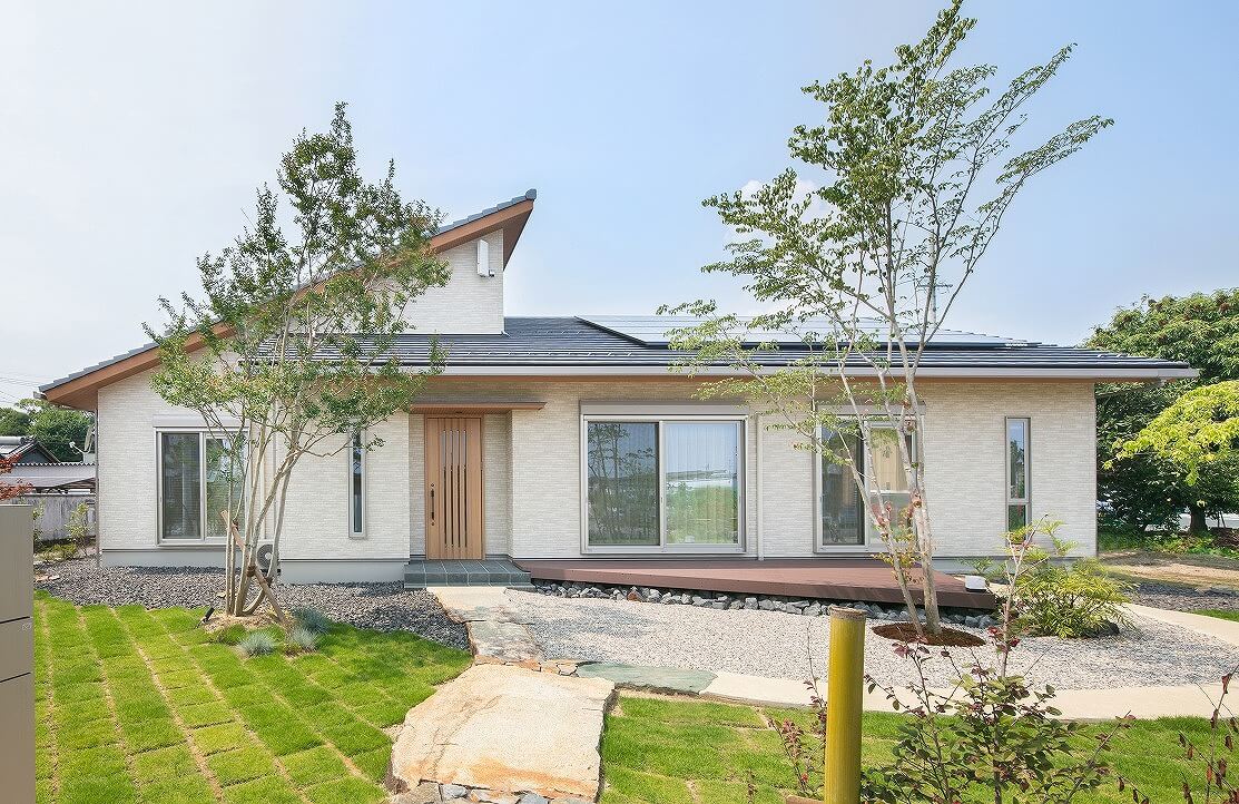 【注文住宅】自然素材につつまれた開放感のある平屋の住まい-愛知県一宮市-